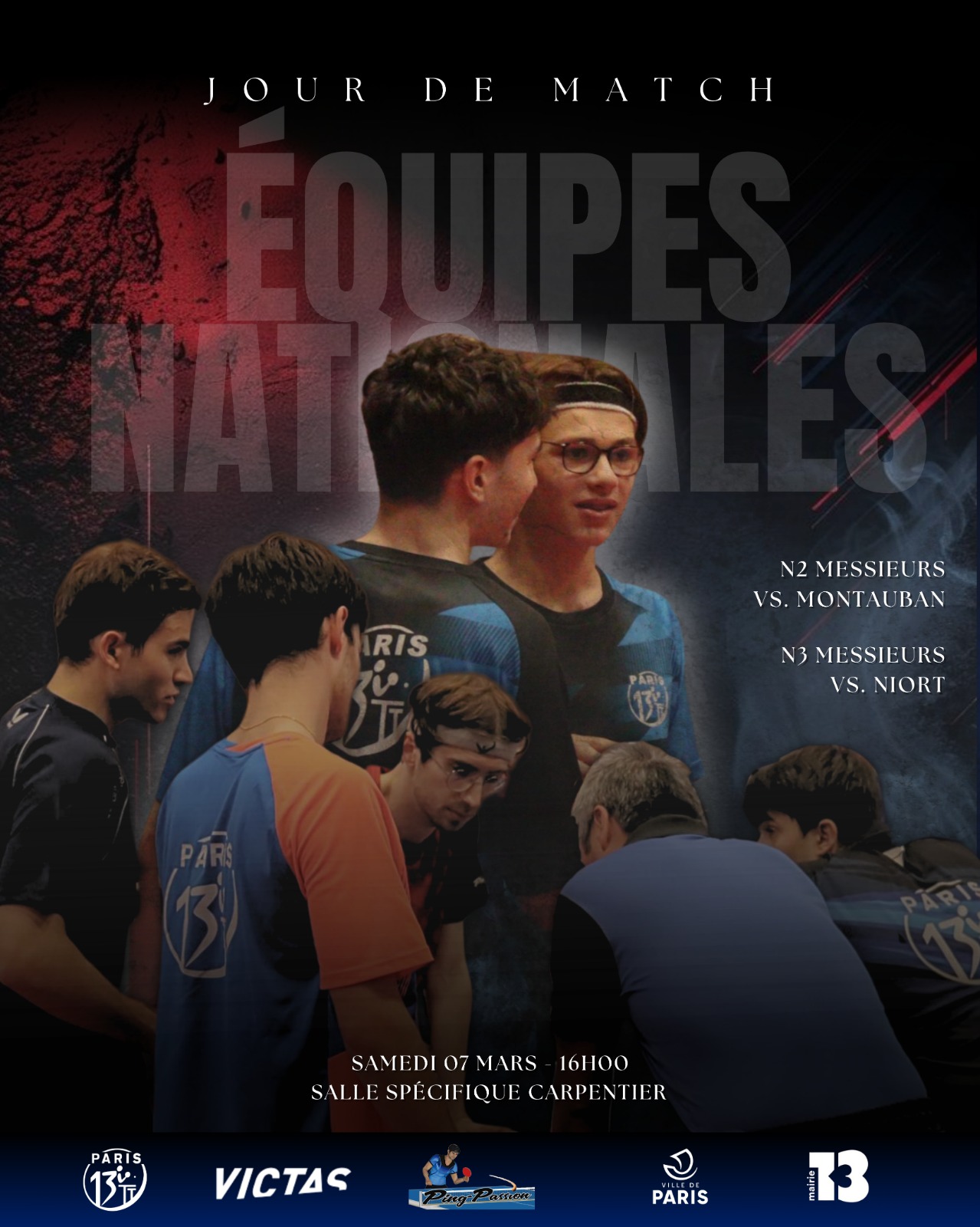 Affiche Paris 13 TT